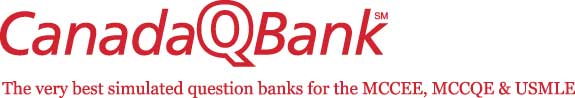 CanadaQBank Logo - The very best simulated question banks for the MCCEE, MCCQE & USMLE